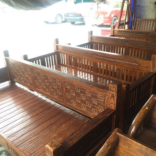 Kerusi Daybed Kayu Jati Indonesia Home Furniture Furniture On