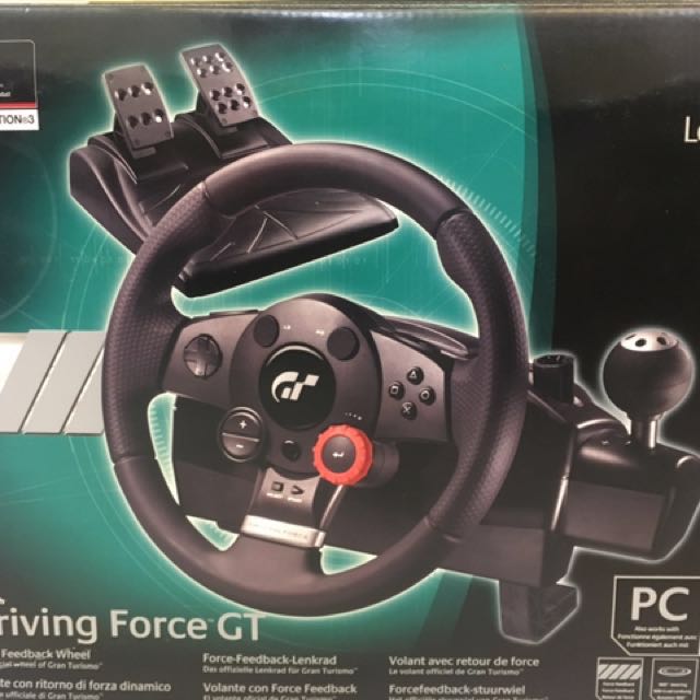 Logitech Driving Force GT, Video Gaming, Video Game Consoles
