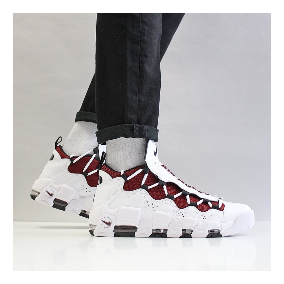 nike air more money red white