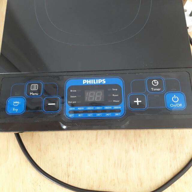 Philips Induction Cooker Electric Stove With FREE Pot, TV & Home