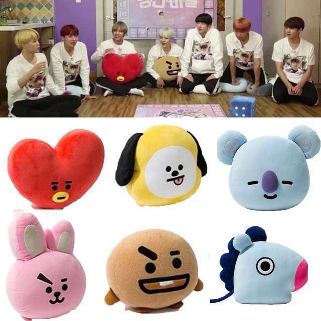 bt21 plushies official