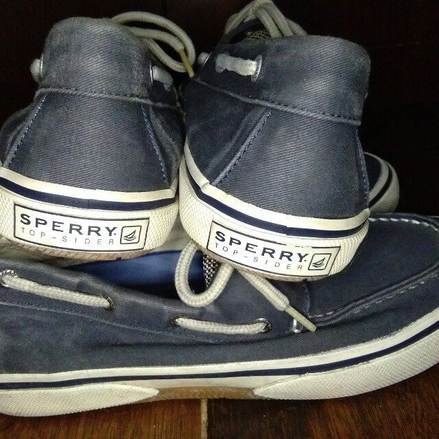 Sperry Top Sider 0777914 Halyard Navy 2 Eyelet Casual Boat Shoes