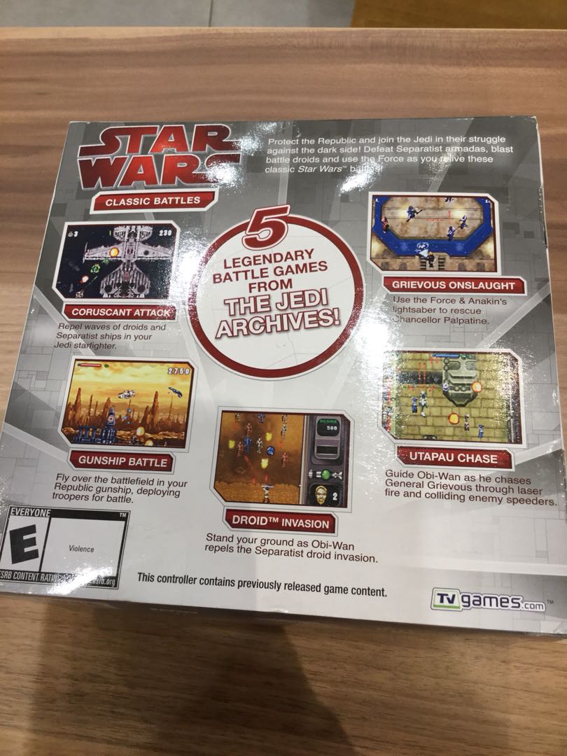 Star Wars Classic Battles TV Game (Plug in and Play), Hobbies & Toys