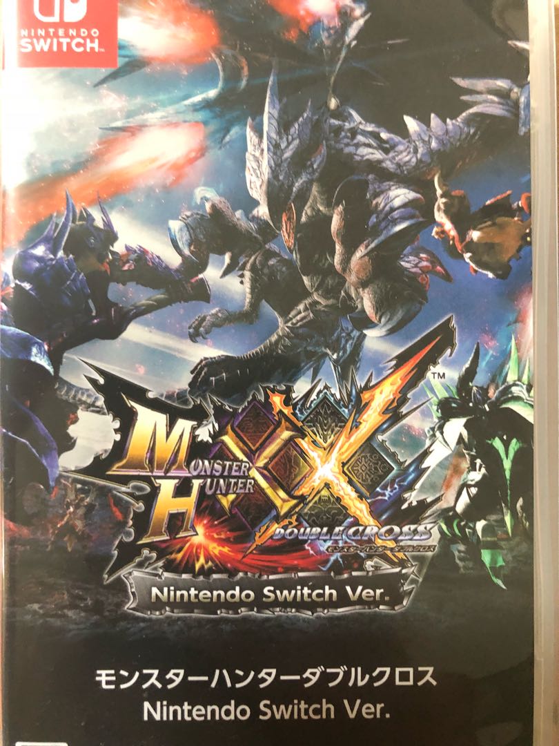 Switch Mhxx 遊戲機 遊戲機遊戲 Nintendo 任天堂 Carousell