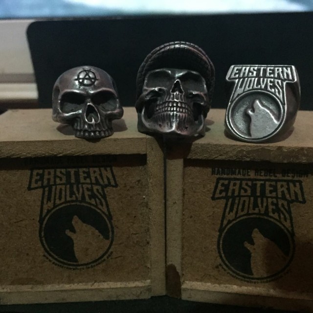 Ring skull eastern wolves shop