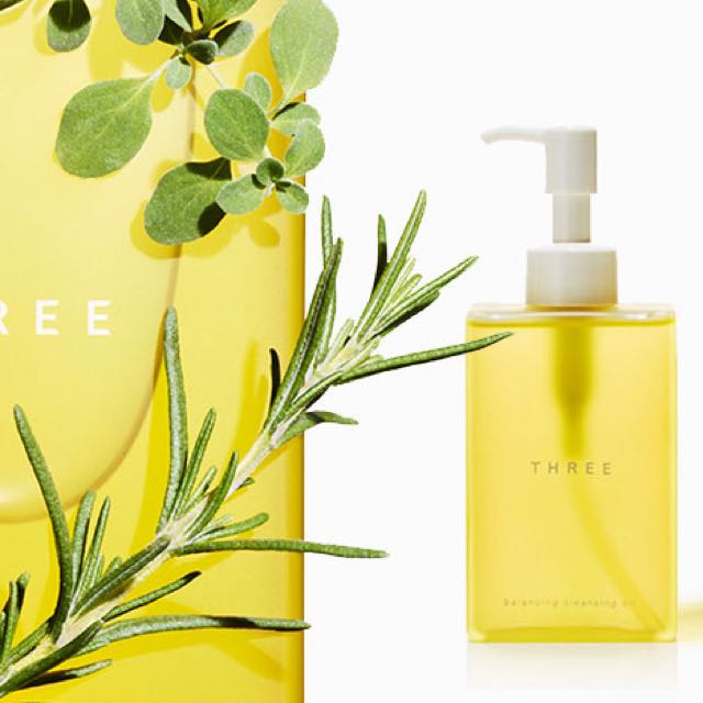 three makeup remover