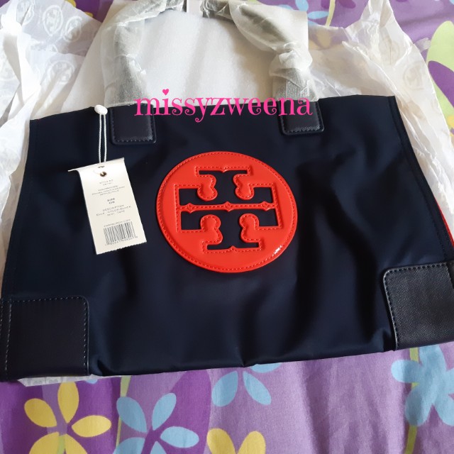 Tory burch ella color block mini tote outlet