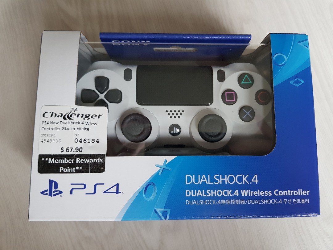 White PS4 Controller (Brand-new in Gaming, Gaming Accessories, Controllers on Carousell