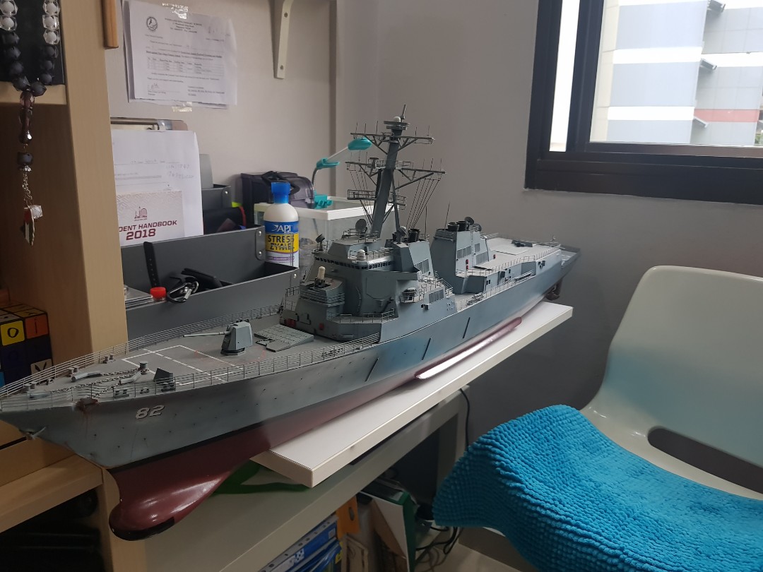 I LOVE KIT 1/200 USS Curtis Wilbur DDG-54 Arleigh Burke Destroyer RC Kit 62007