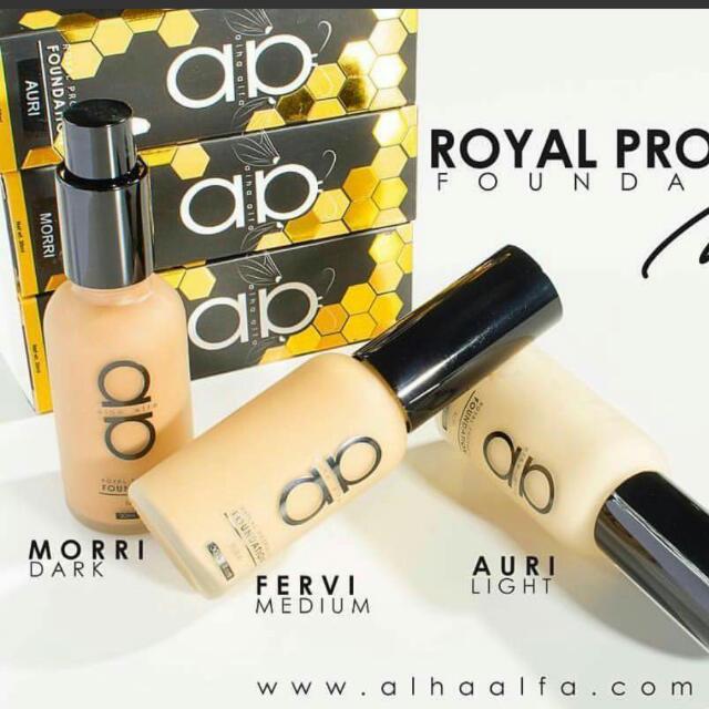 Alha Alfa Royal Propolis Foundation Beauty Personal Care Face Makeup On Carousell