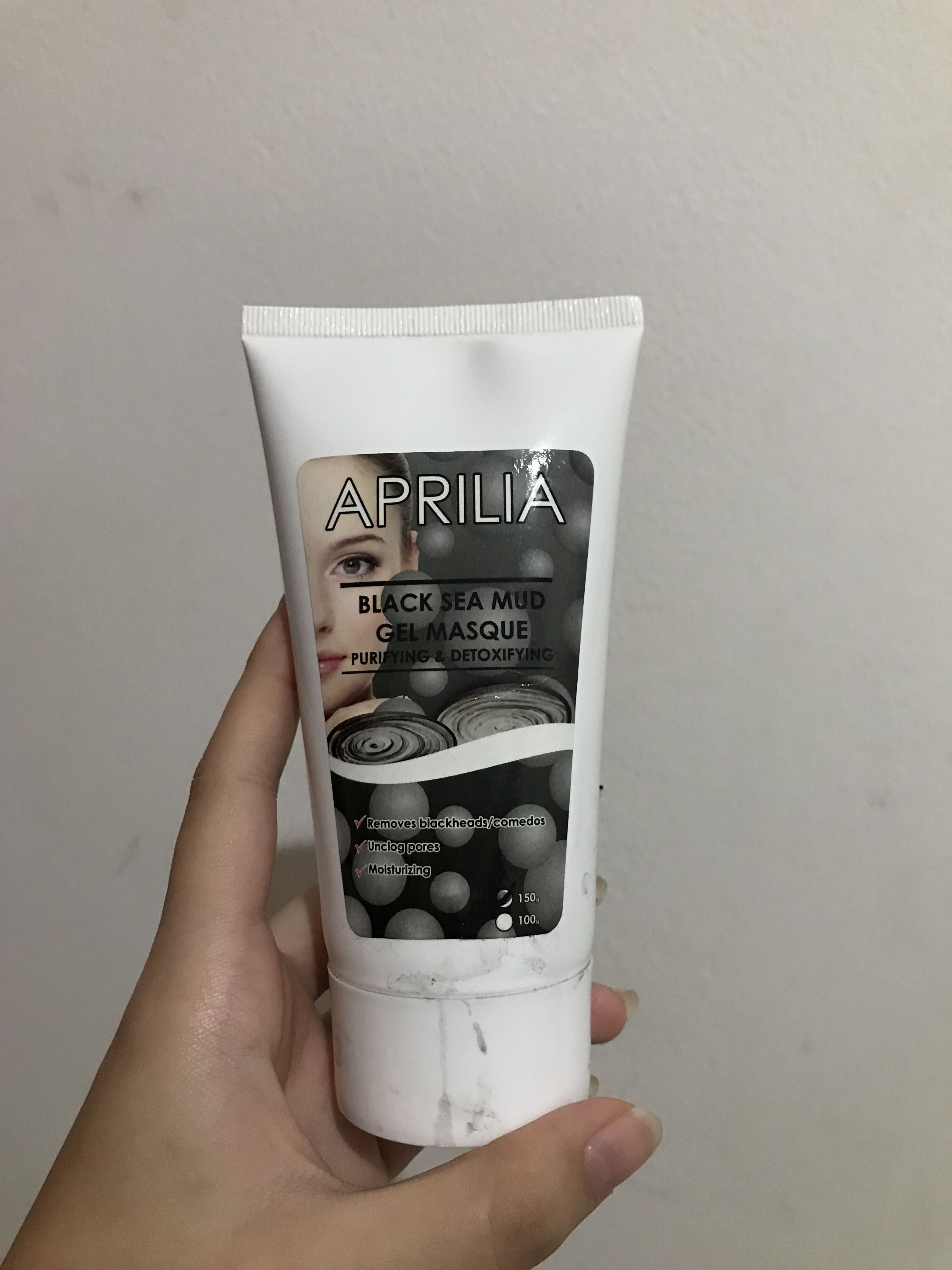 Aprilia Black Peel Off Mask Kesehatan Kecantikan Kulit Sabun Tubuh Di Carousell