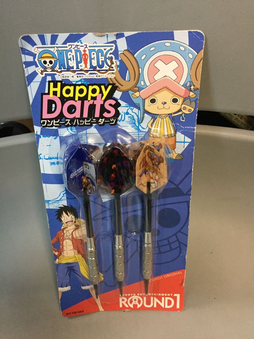 Bnip Banpresto Official One Piece Set Of 3 Happy Darts Toys Games Others On Carousell