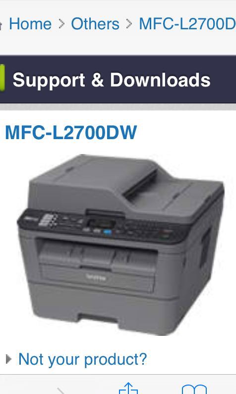 Brother MFC-L2700 dw (Category: Printers, Scanners & Copiers) located in Quezon City. Submitted by annermt (Listing ID 157767222, Image 1). Description: Brand new. Padala from america With warranty Never been used. Search model for more information. PRINTER.PHOTOCOPY. SCANNER.FAX..