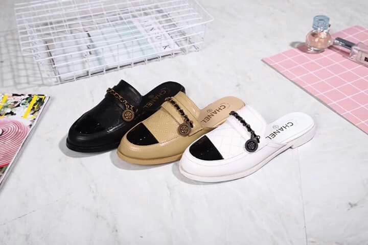 slip on chanel shoes