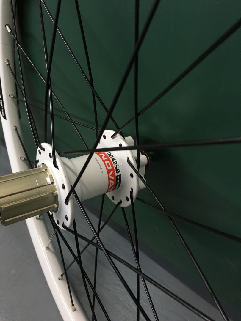 wheelset 20 406 disc brake