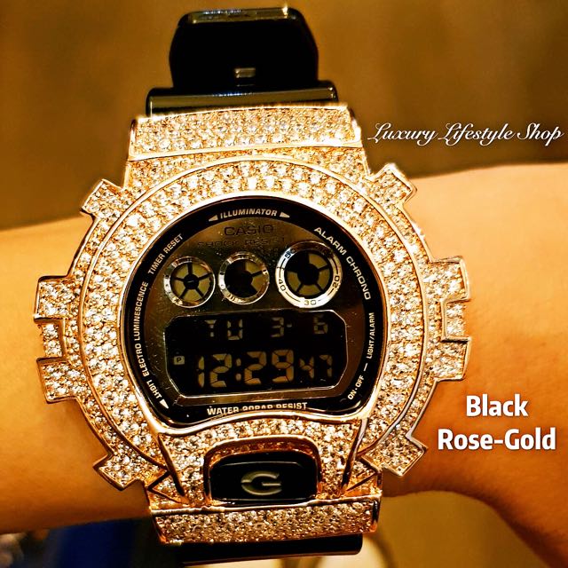 swarovski crystal g shock watches