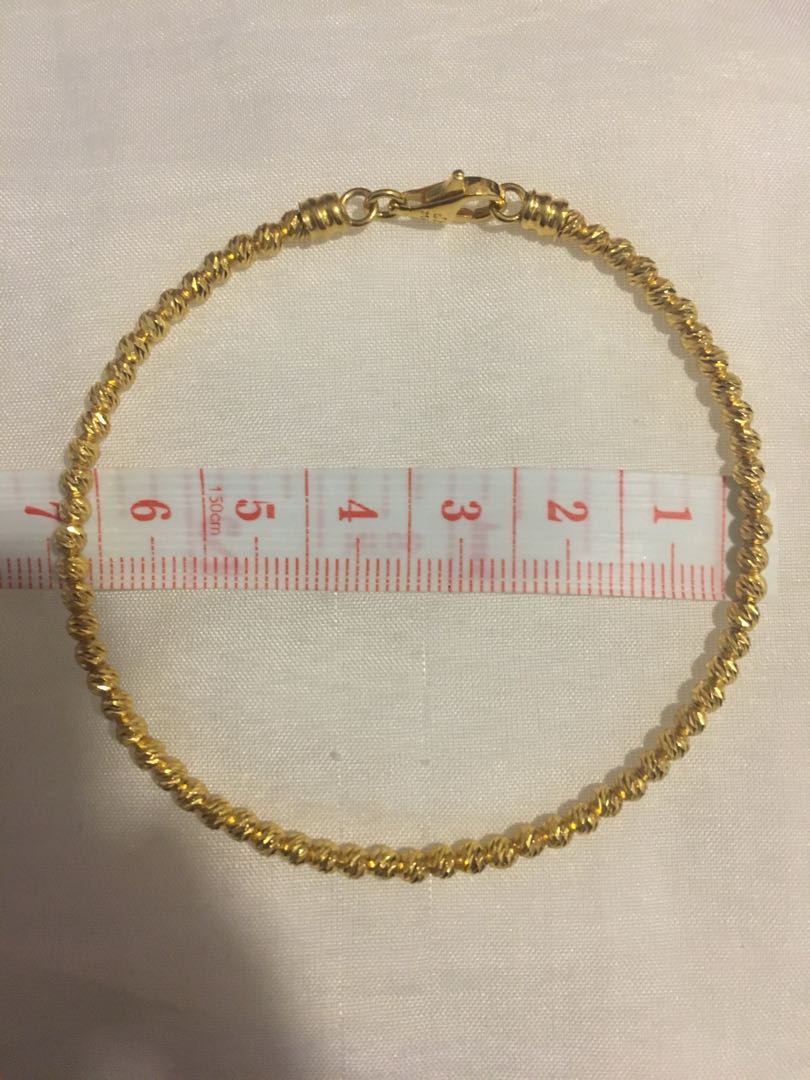 Gelang Emas 916 Women S Fashion Jewellery On Carousell