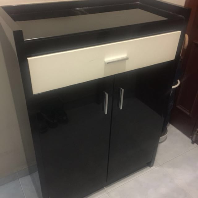 Glossy Glass top Shoe for only 50, Furniture & Home Living