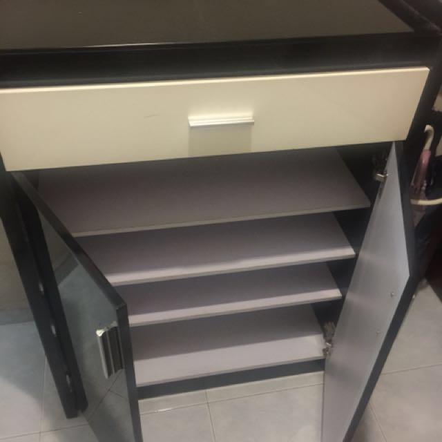 Glossy Glass top Shoe for only 50, Furniture & Home Living