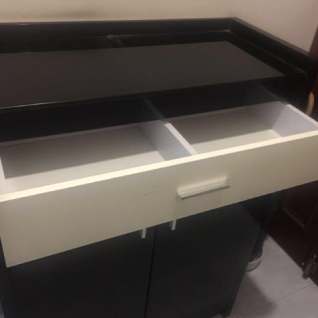 Glossy Glass top Shoe for only 50, Furniture & Home Living