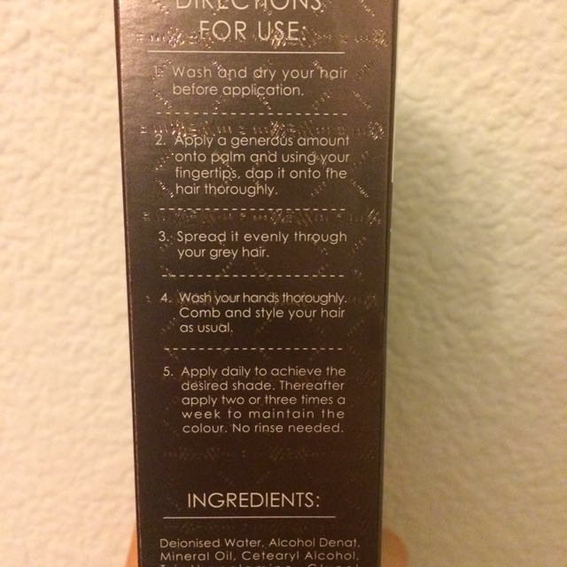 Hot80 Peter Guys Natural Hair Darkening Cream Health Beauty