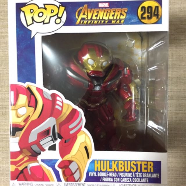 Hulkbuster Funko Pop Marvel Avengers Infinity War Toys Games Bricks Figurines On Carousell