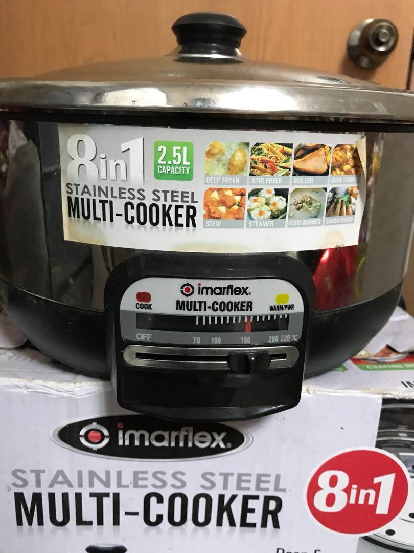 Imarflex 8 in 1 multi cooker clearance