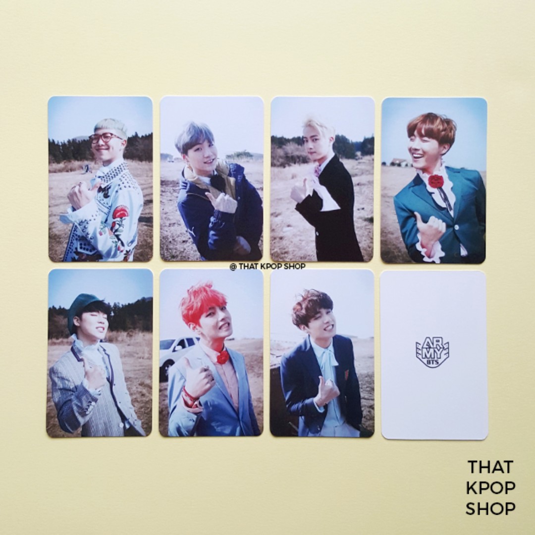 Instock Bts Fire Broadcast Photocard Unofficial Entertainment K Wave On Carousell