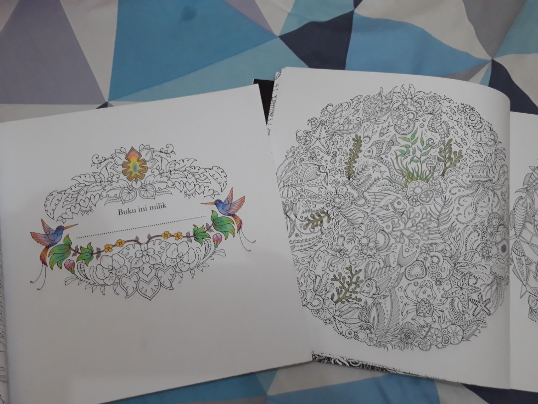 Johanna Basford Book, Buku & Alat Tulis, Buku AnakAnak di Carousell