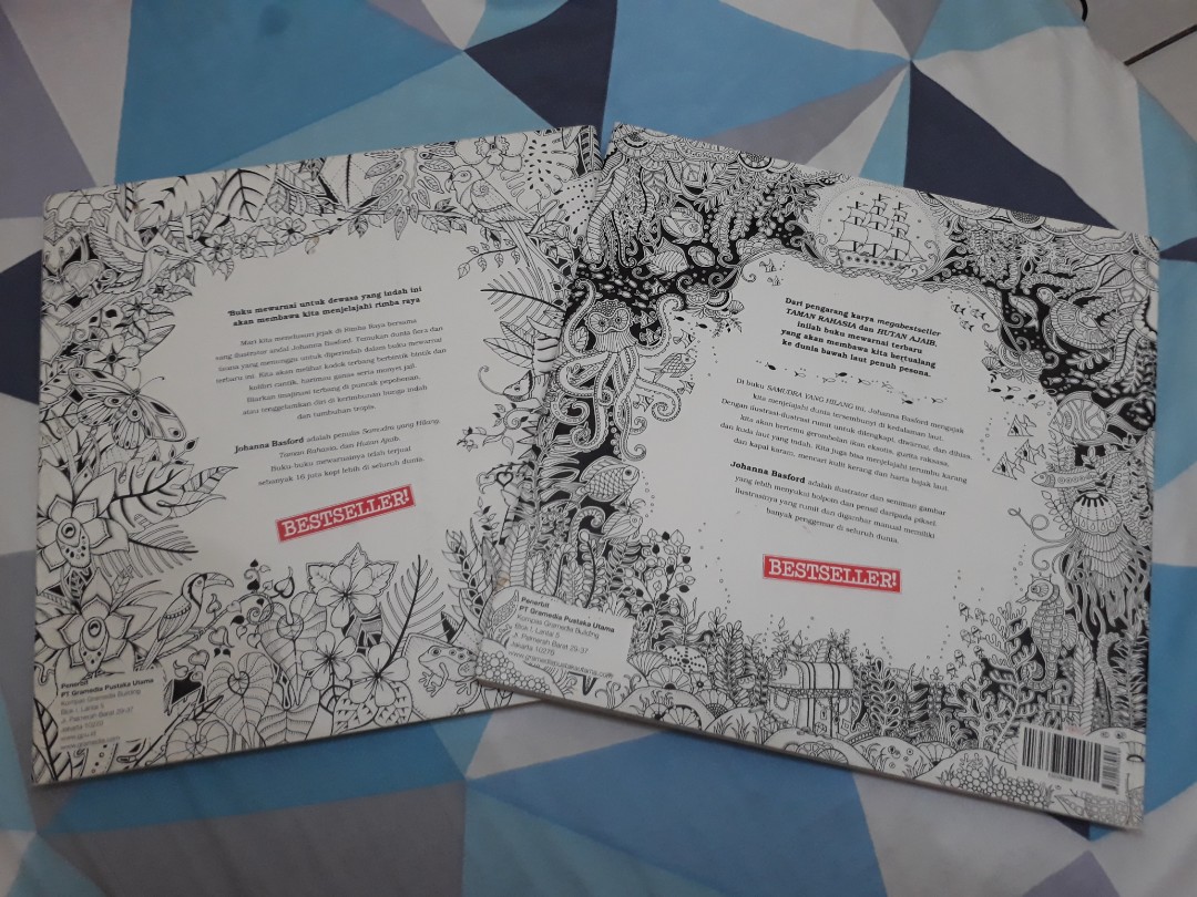 Johanna Basford Book, Buku & Alat Tulis, Buku AnakAnak di Carousell