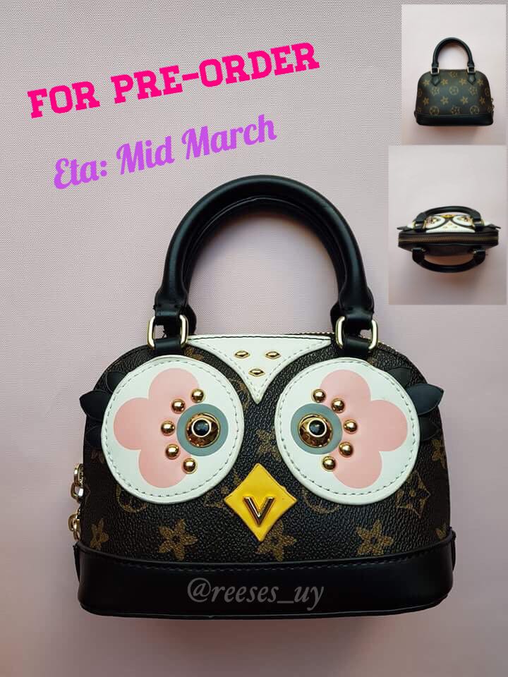 LV Owl Alma Nano inspired mini bag, Women's Fashion, Bags