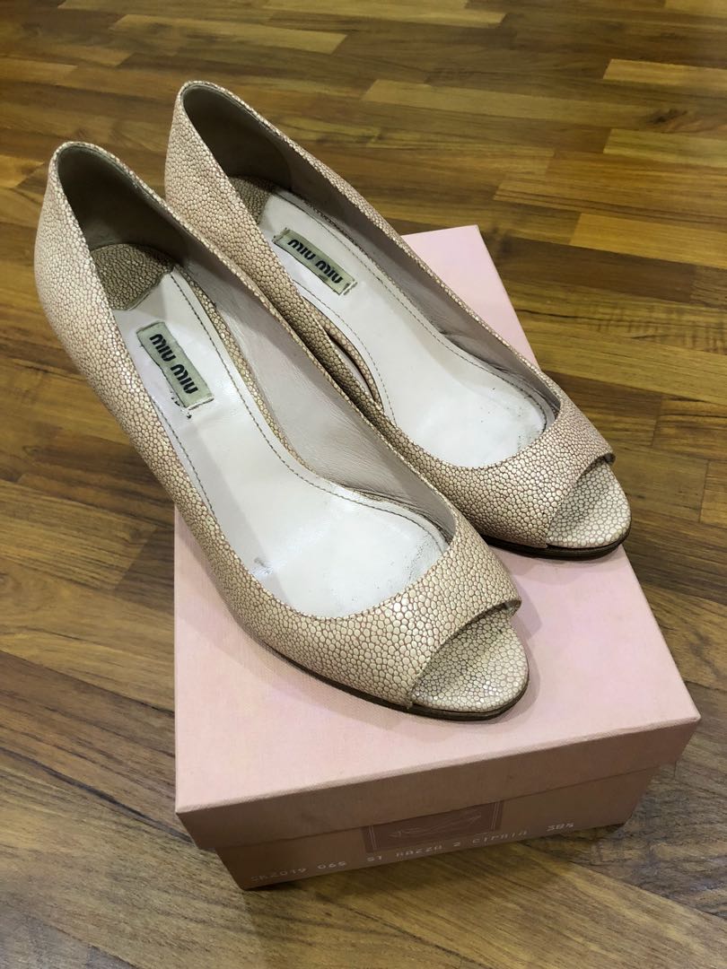 miu miu wedges