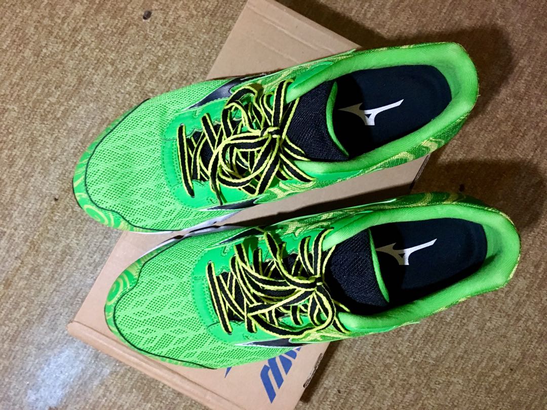 Mizuno wave hitogami 2 shop green