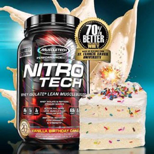 MuscleTech Nitro Tech Whey Isolate Plus Dietary Supplements (Vanilla,  1.80KG) Price in India, Specifications, Comparison (22nd October 2023) |  Pricee.com