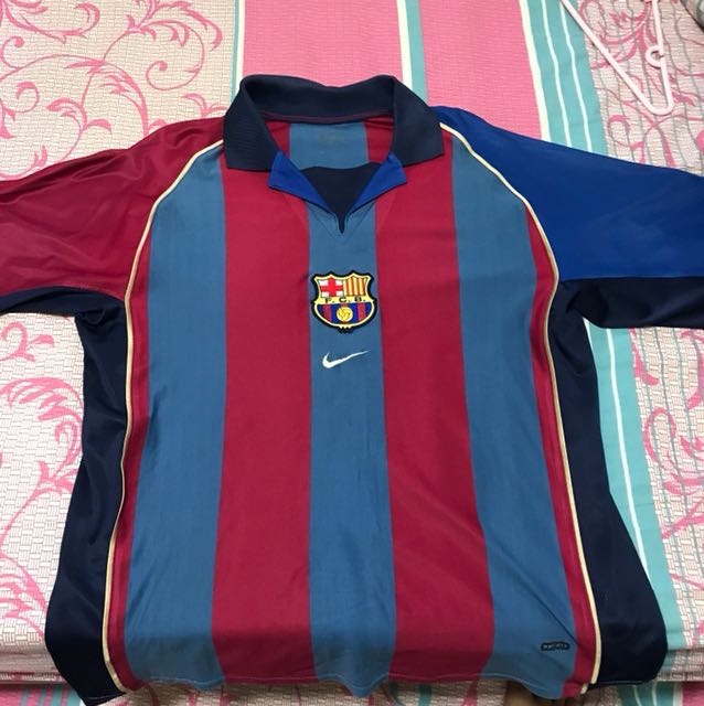 barcelona jersey 2001