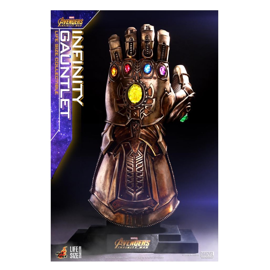 Po Hot Toys Lms006 Avengers Infinity War Life Size Infinity Gauntlet Toys Games Bricks Figurines On Carousell - roblox infinity gauntlet item
