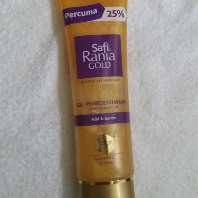 Safi Rania Gold Facial Cleansing Gel Mild Gentle Health Beauty Skin Bath Body On Carousell