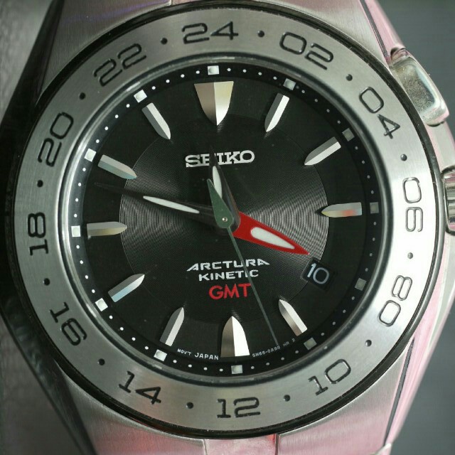 Seiko arctura kinetic gmt 2025