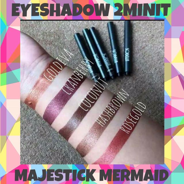 Sobella Eyeshadow 2 Minit Health Beauty Makeup On Carousell Tunggu nak pergi tempat advance sikit baru nak pakai. carousell