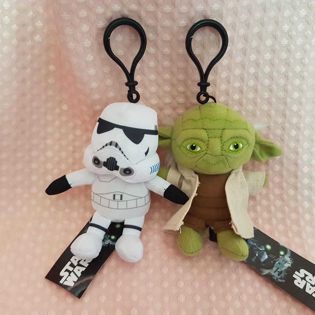 star wars plush keychain