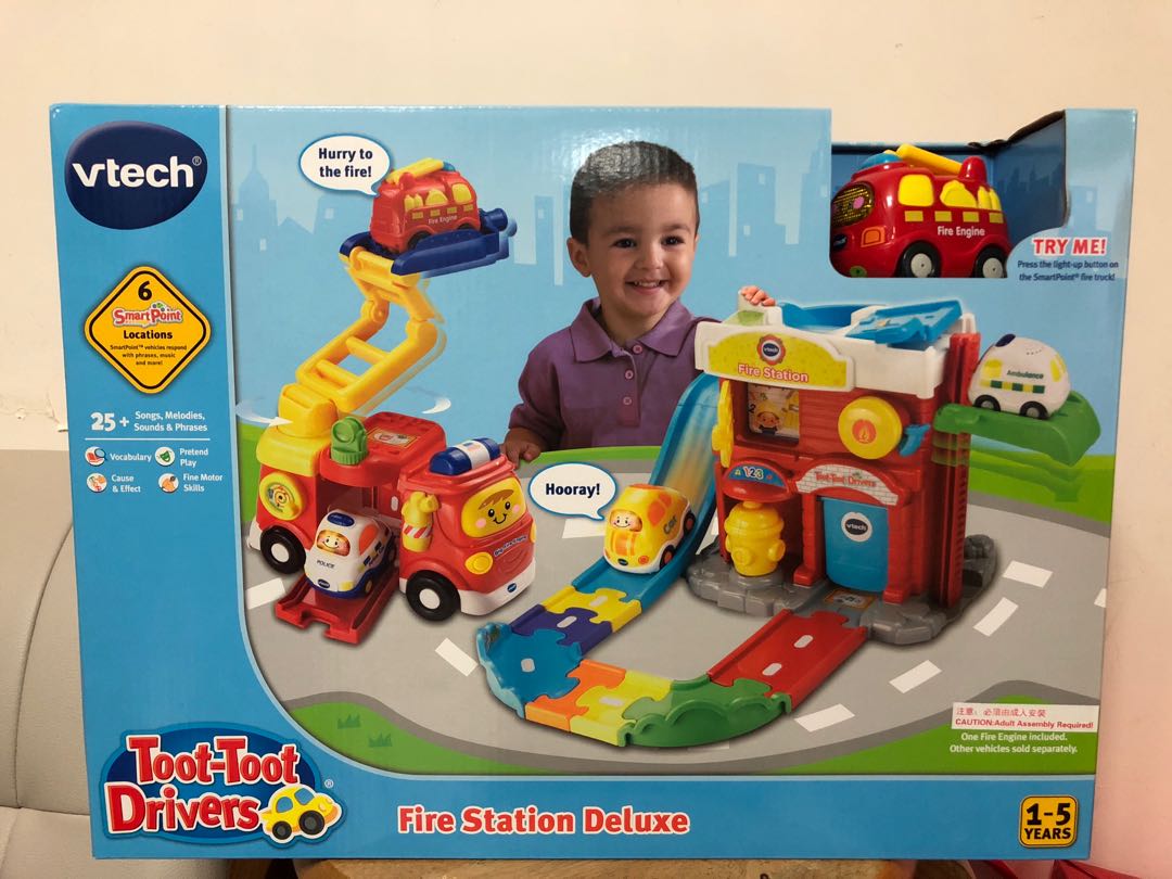 vtech toot toot drivers fire station