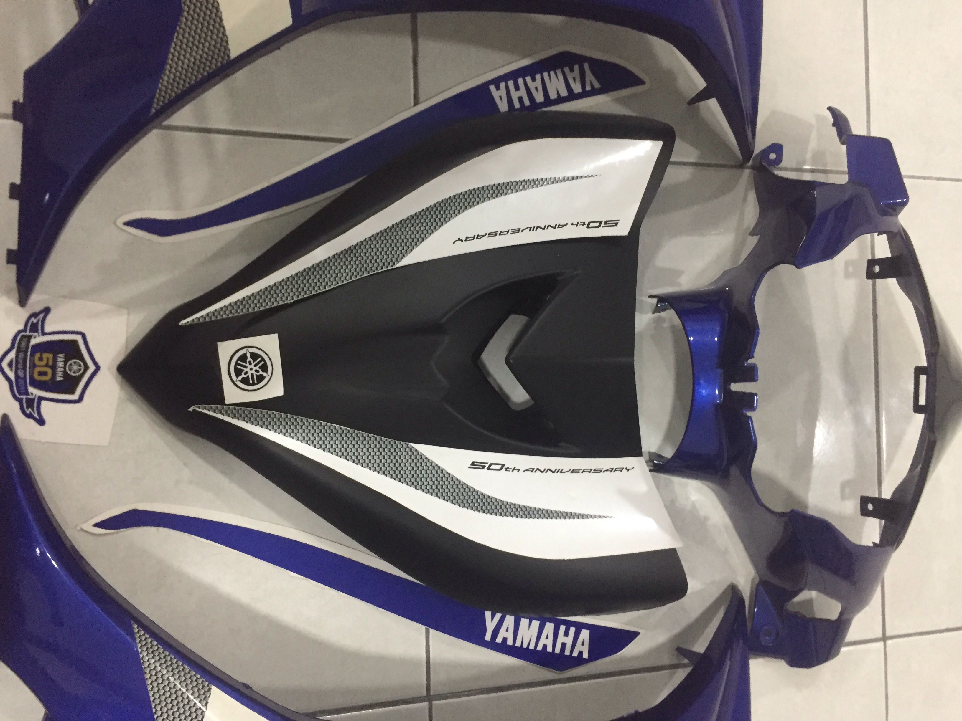 Yamaha Lc135 V2 Gp Edition Coverset Motorbikes On Carousell