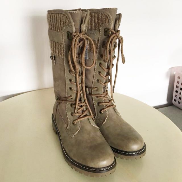 Brand New Pesaro Genuine Leather High Winter Boots For Sale