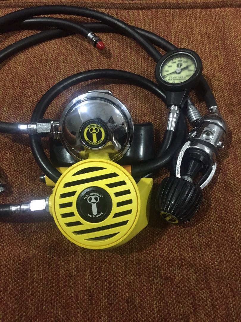 Aqua Lung US Divers Conshelf XIV Dive / Diving Regulator, Sports