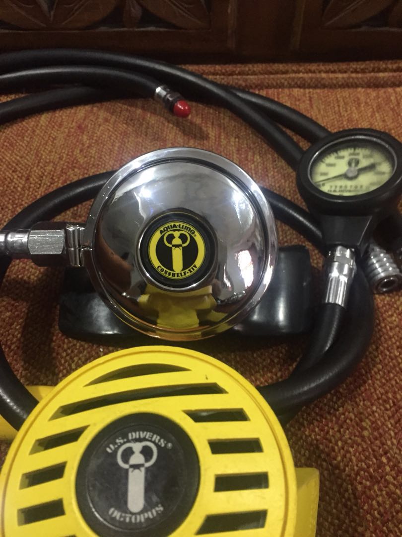 Aqua Lung US Divers Conshelf XIV Dive / Diving Regulator, Sports