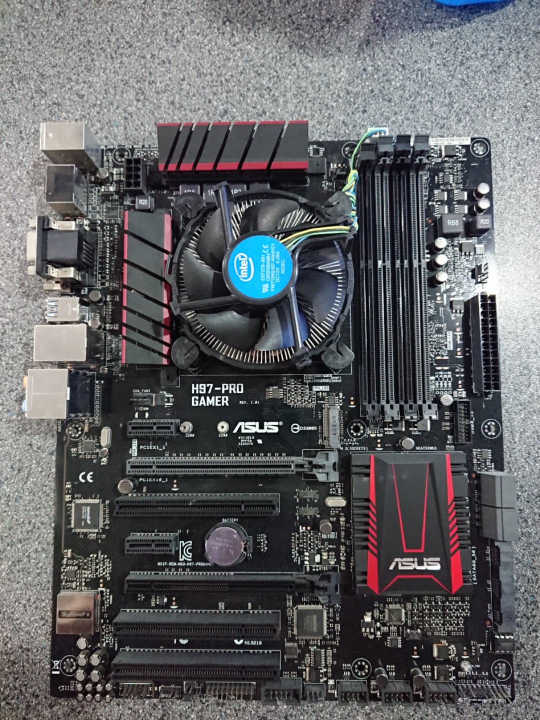 Asus Motherboard Intel I7 4790k 4 0ghz Processor Electronics Computer Parts Accessories On Carousell