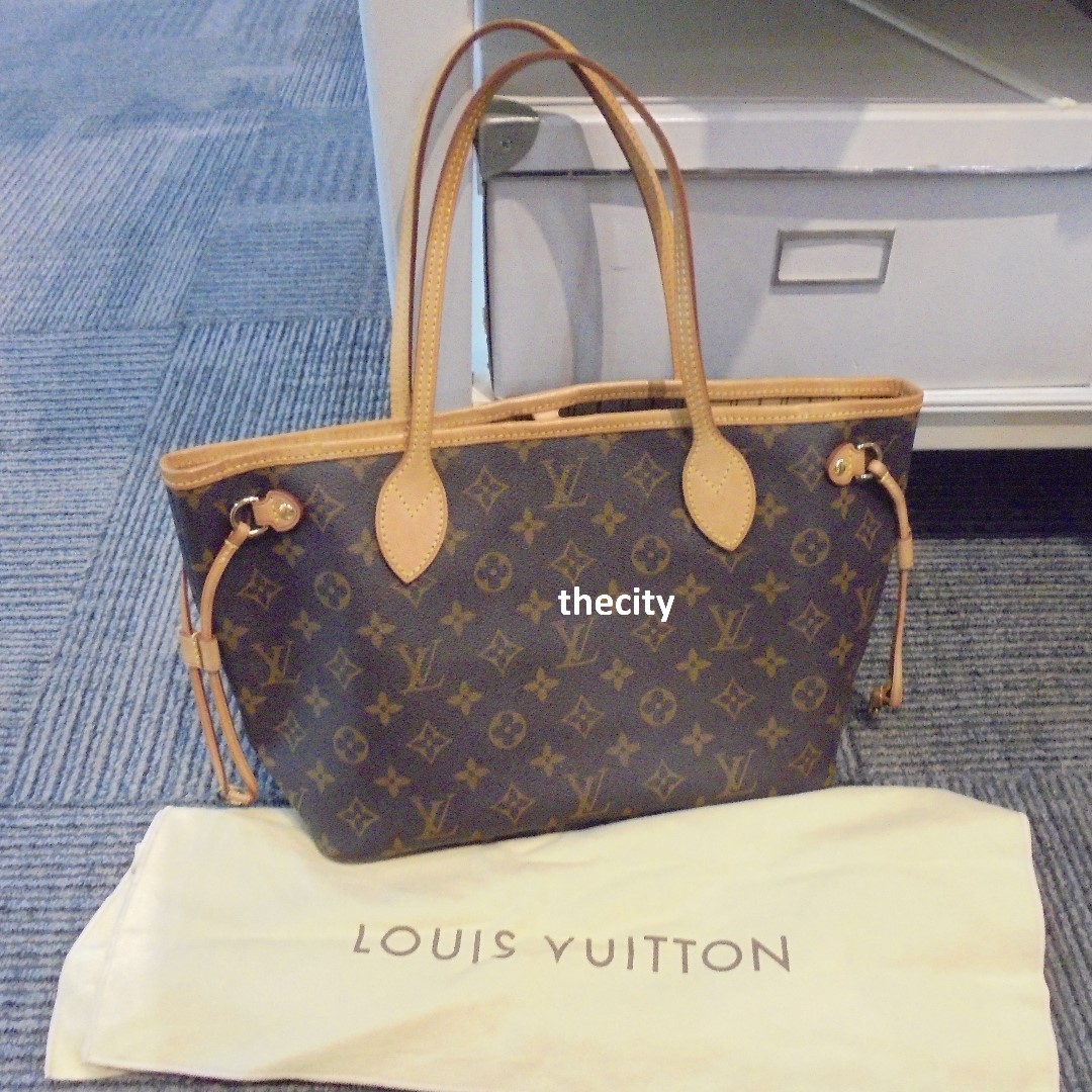 AUTHENTIC LOUIS VUITTON NEVERFULL , PM SIZE IN MONOGRAM CANVAS
