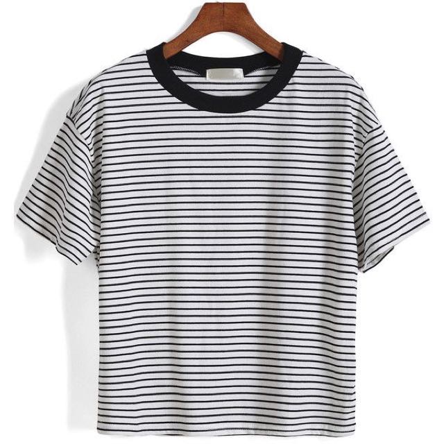 baggy striped t shirt