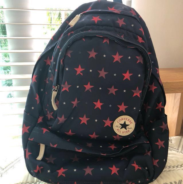 Converse All Star Backpack, Women's Fashion, Bags \u0026 Wallets on Carousell