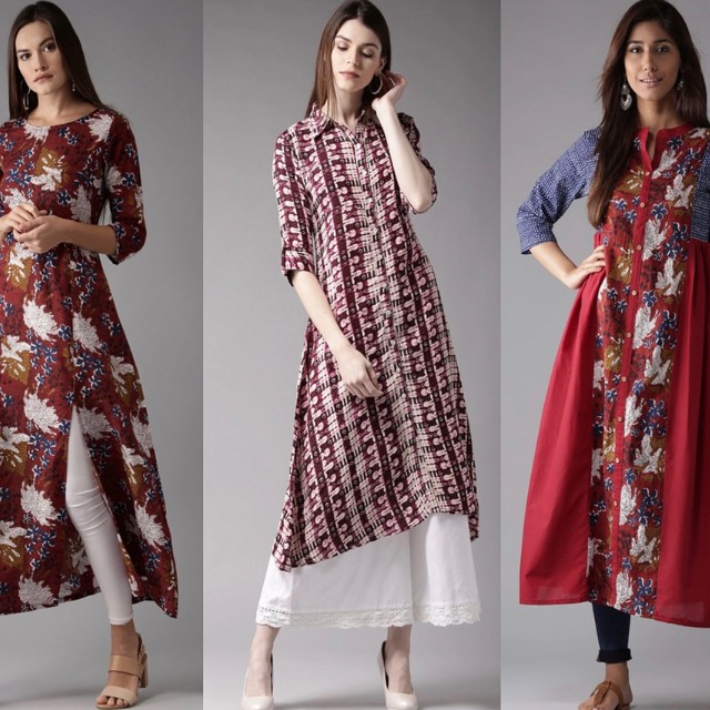Dress kurtis indian wear indo western